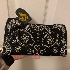 Loungefly Sugar Skull Cat Wallet